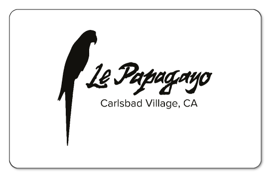 El papgayo black parrot logo